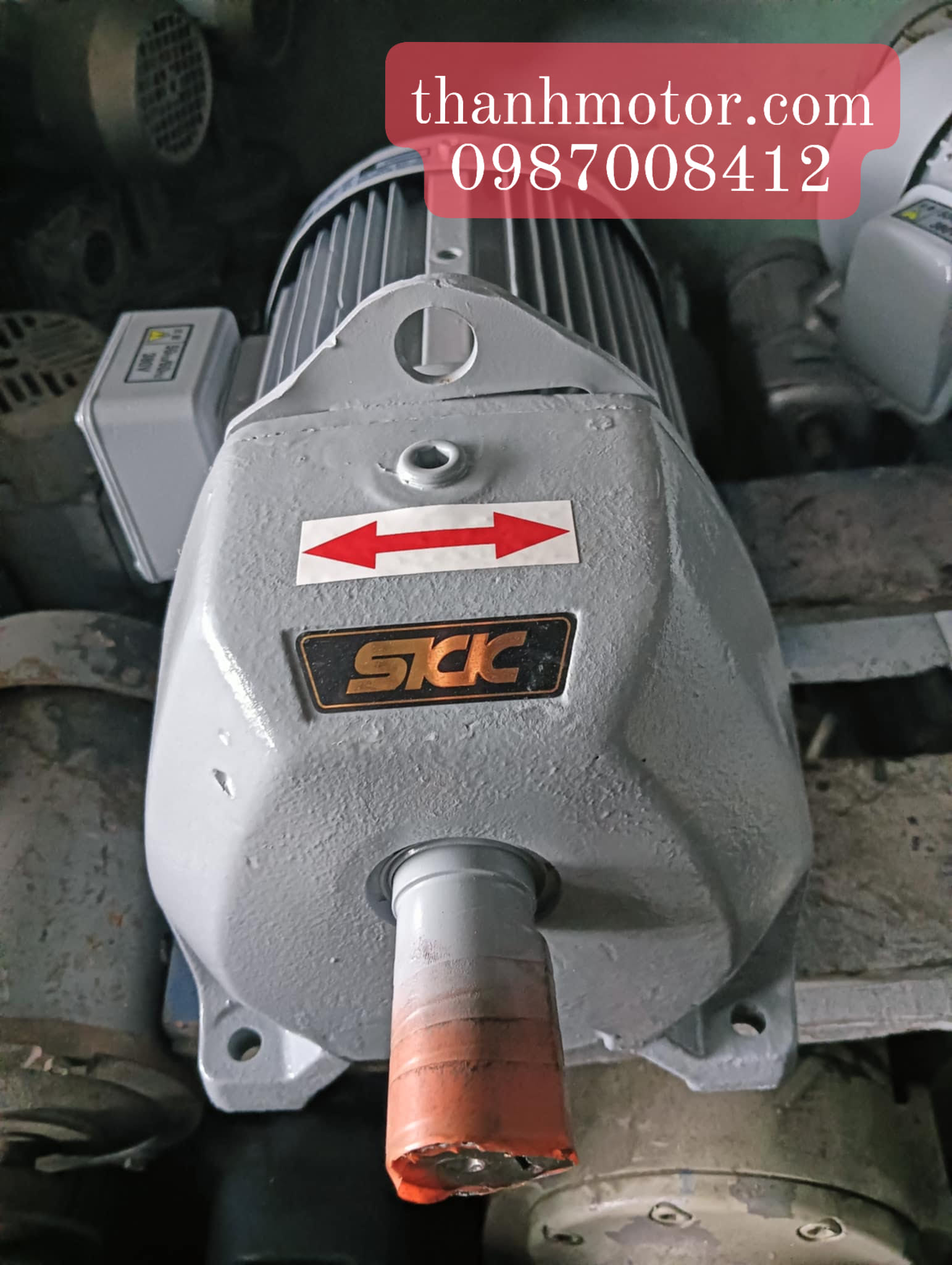 MOTOR GIẢM TỐC 1.5KW 2HP...SKK...JAPAN...HÀNG CŨ CỦA NHẬT.