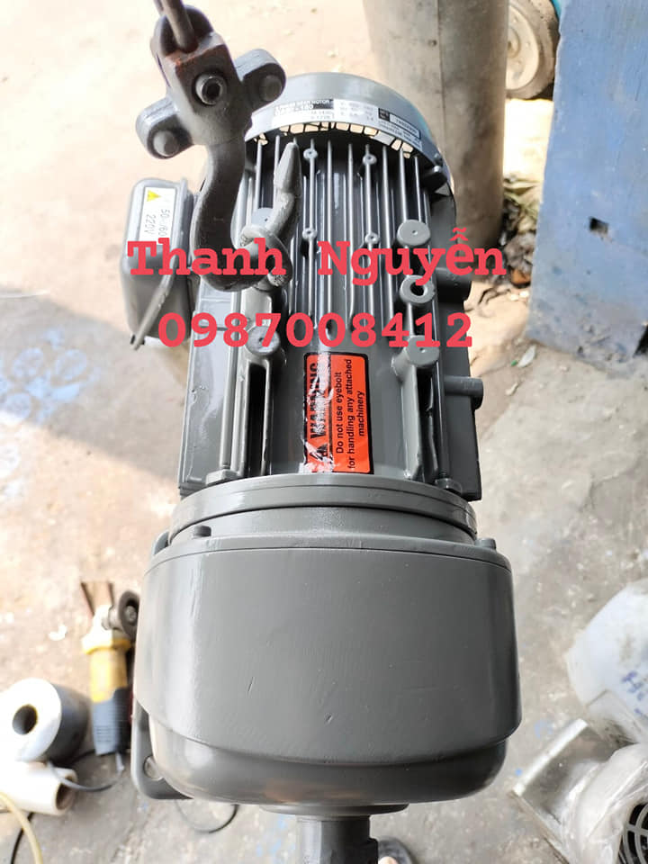 Motor giảm tốc 0.75KW 1HP... GTR...Japan...Hàng Nhật Cũ,Hàng Bãi Của Nhật.