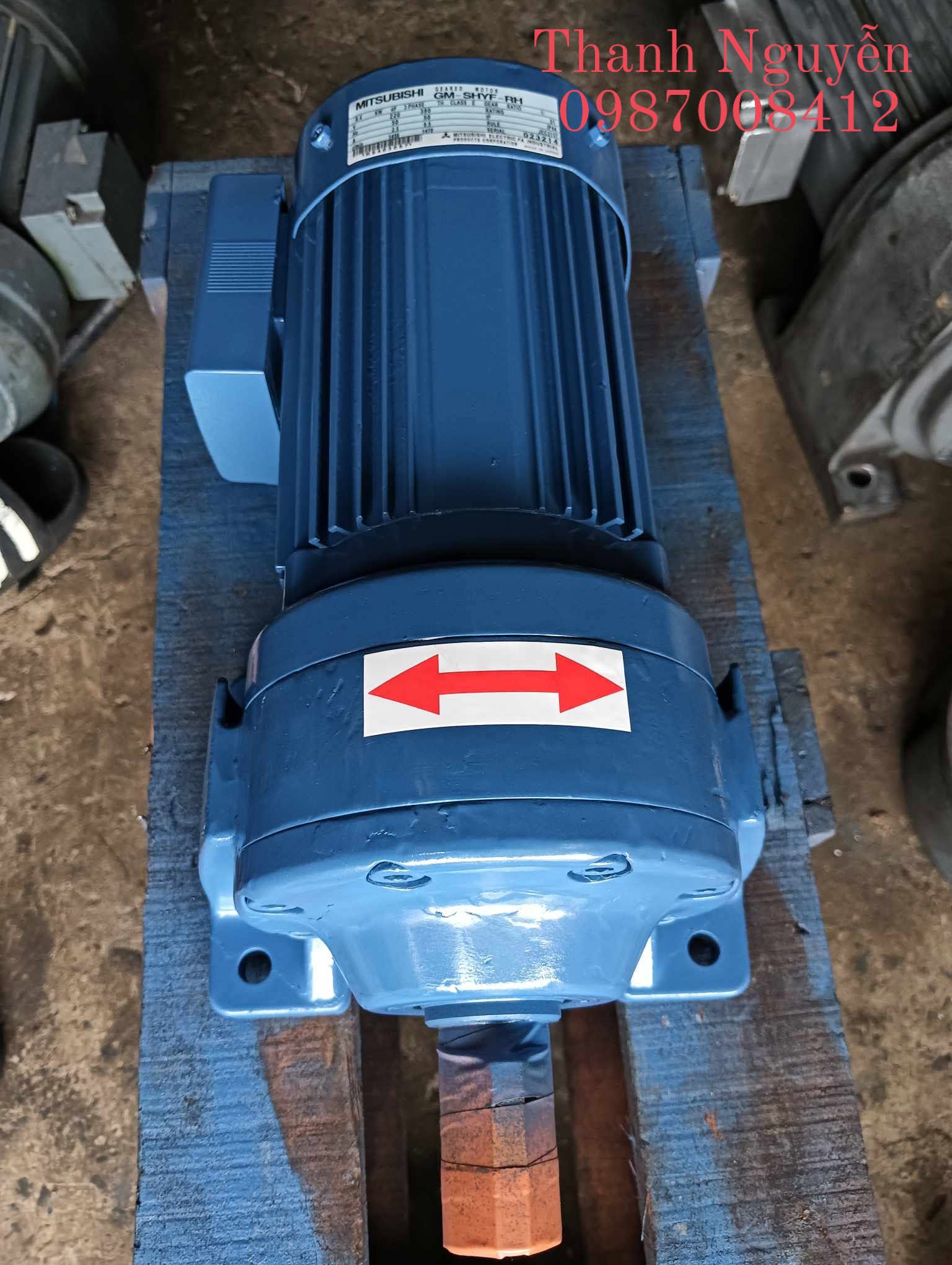 C&aacute;c loại Motor Giảm Tốc Ch&acirc;n Đế 0.4kw H&agrave;ng Cũ Của NHật.