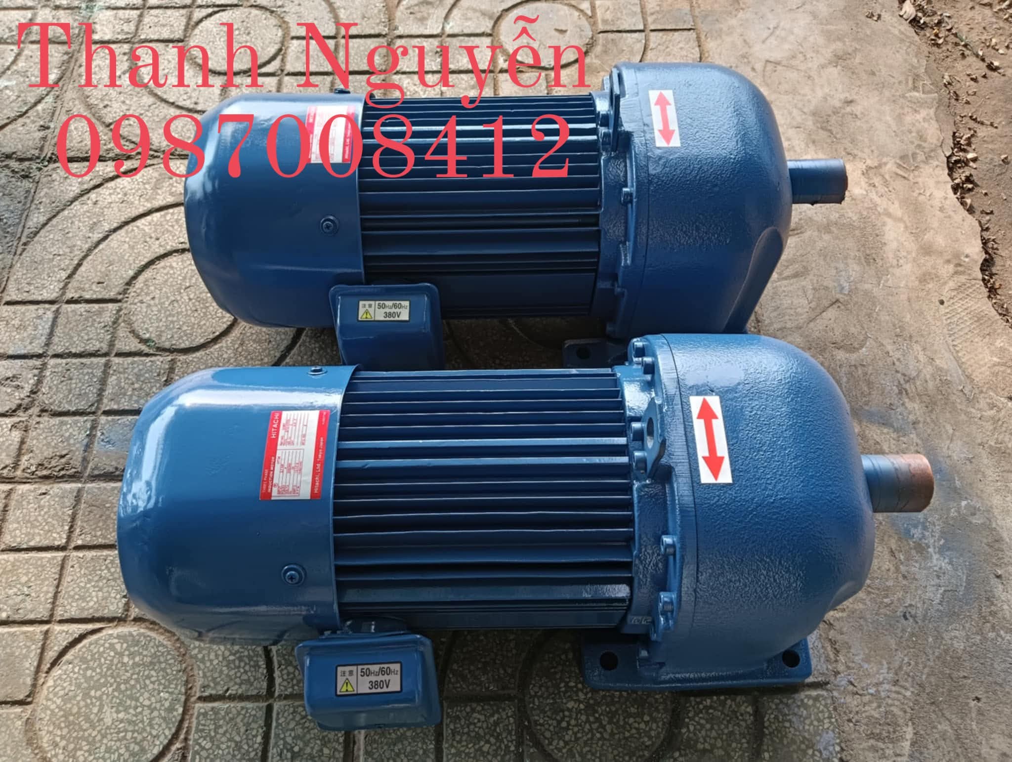 Motor giảm tốc 1.5KW 2HP...Mitsubishi...Japan...Hàng Nhật Cũ,Hàng Bãi Của Nhật.