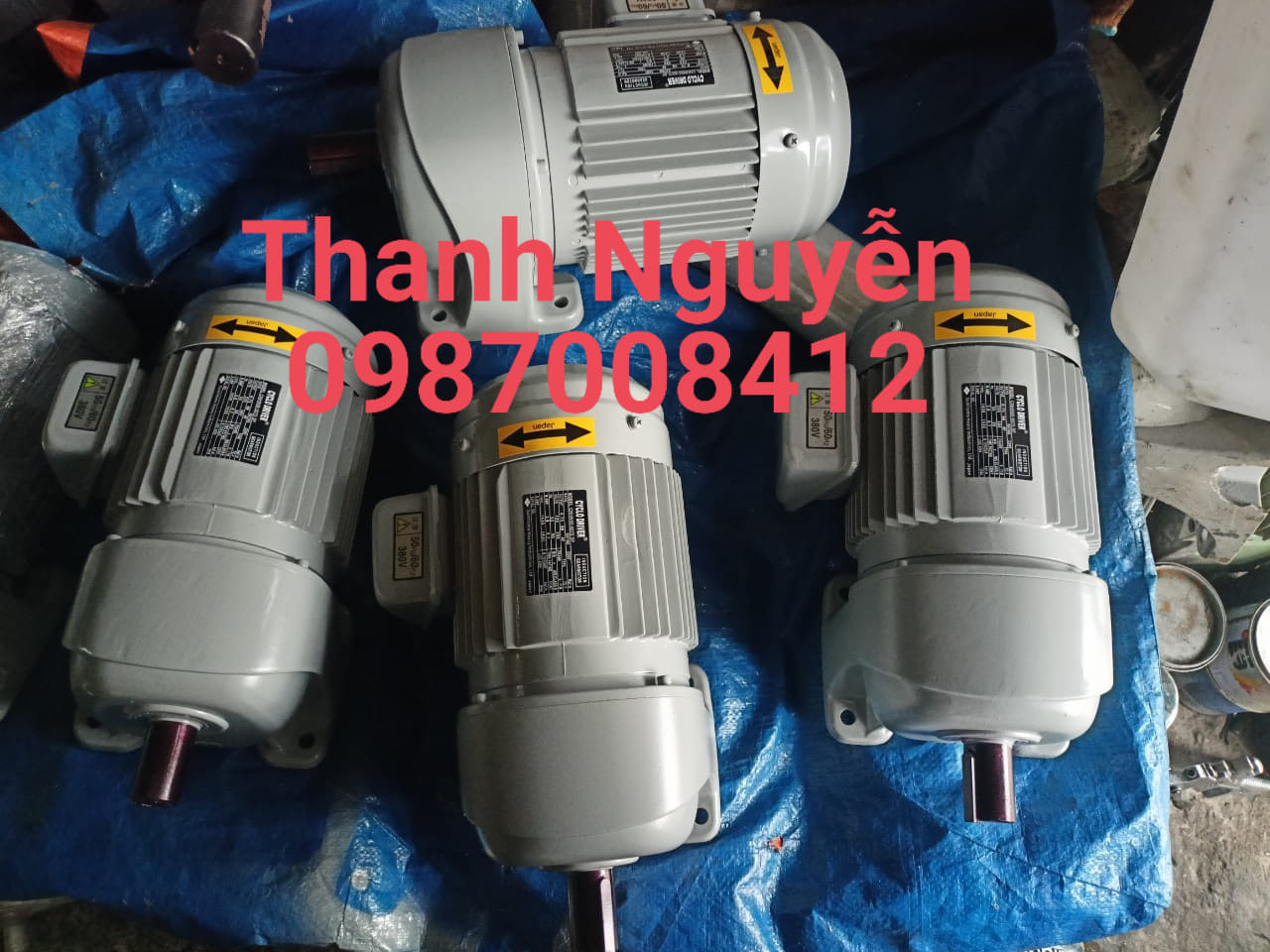 Motor Giảm Tốc Cũ Của Nhật - Động Cơ Giảm Tốc Hàng bãi của Nhật.