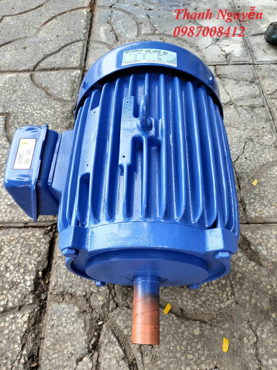 Motor chân đế 2.2KW 3HP...MITSUBISHI...JAPAN...HÀNG BÃI CỦA NHẬT...TP.HCM.