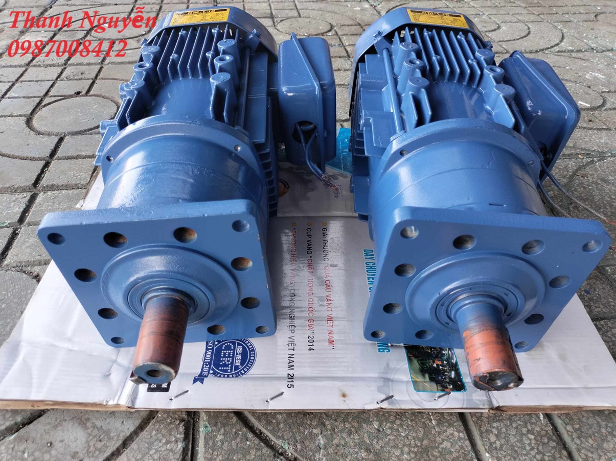 Motor giảm tốc mặt bích 1.5kw 2hp...Sumitomo...Japan....hàng bãi của Nhật...Hàng cũ của nhật.