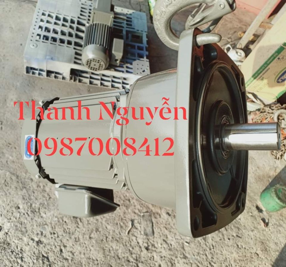 Motor giảm tốc mặt bích 0.75kw 1HP...GTR ...Japan...Hàng cũ của Nhật.